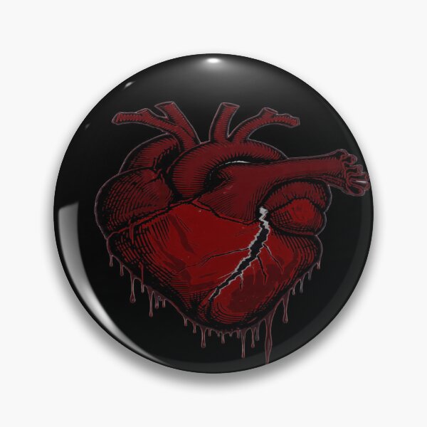 Item preview, Bleeding Anatomical Heart Dark Gothic Art designed and sold by fireBay2.