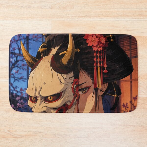 Item preview,  90s Anime Girl Hannya Mask designed and sold by bapupa.