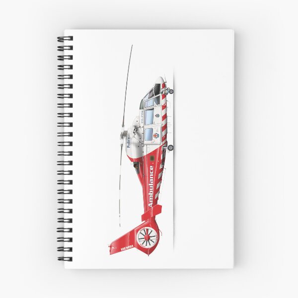 Item preview, AEROSPATIALE AS365N3 DAUPHIN 2 VH-PVG HEMS RED 2009 designed and sold by Grubby Fingers Aircraft Illustration.
