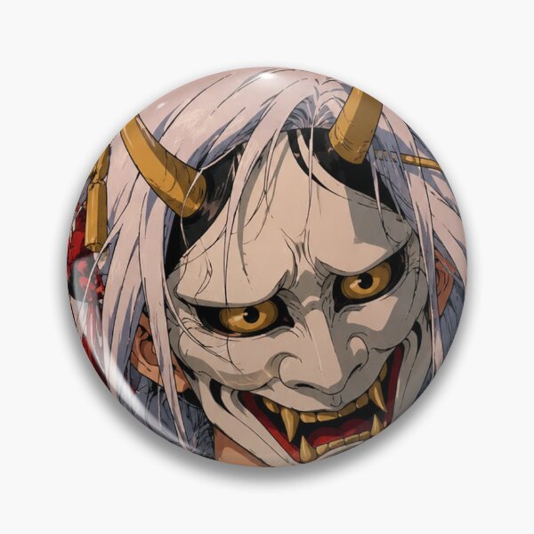 Item preview, Vintage Anime White Hair Hannya Girl designed and sold by bapupa.