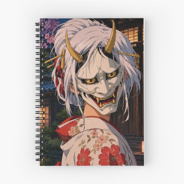 Item preview, Vintage Anime White Hair Hannya Girl designed and sold by bapupa.