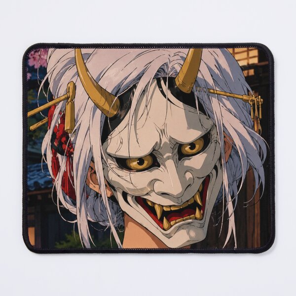 Item preview, Vintage Anime White Hair Hannya Girl designed and sold by bapupa.