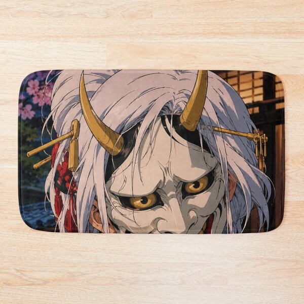 Item preview, Vintage Anime White Hair Hannya Girl designed and sold by bapupa.