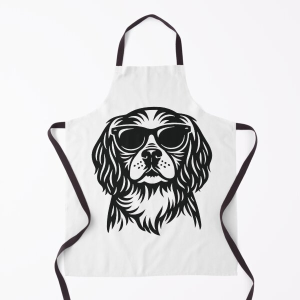 Item preview, Cool Spaniel with Black Sunglasses Art - Cute Dog Illustration designed and sold by myforestfog.
