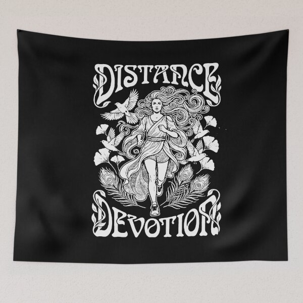Item preview, Distance Devotion Running Woman  designed and sold by graphixpolash.