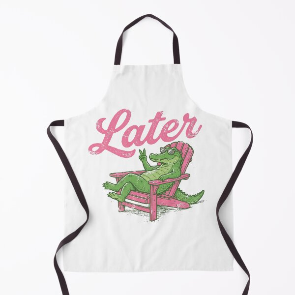 Item preview, Retro Beach Alligator Later Gator Summer Vibe designed and sold by AdyKurniawan.