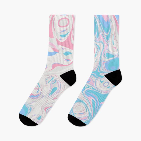 Item preview, Pastel Marble Abstract Art | Soft Pink Blue Swirl Design | Dreamy Fluid Aesthetic designed and sold by Zeddessay.