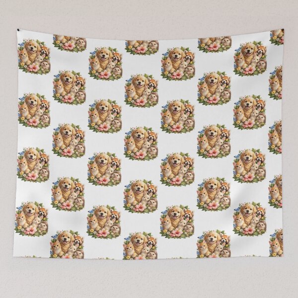 Item preview, Cute Animal Friends PNG Sticker Design designed and sold by Ishratparween11.