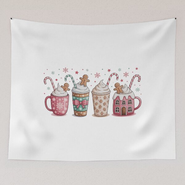 Item preview, Christmas Sweet Ice Cream Gingerbread Family Ornament designed and sold by sailorjessiArt.