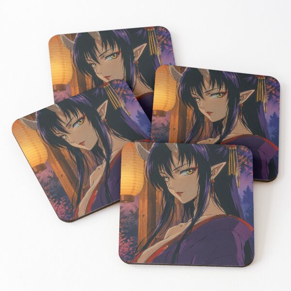 Item preview, 90s Anime Japanese Demon Girl Kimono designed and sold by bapupa.