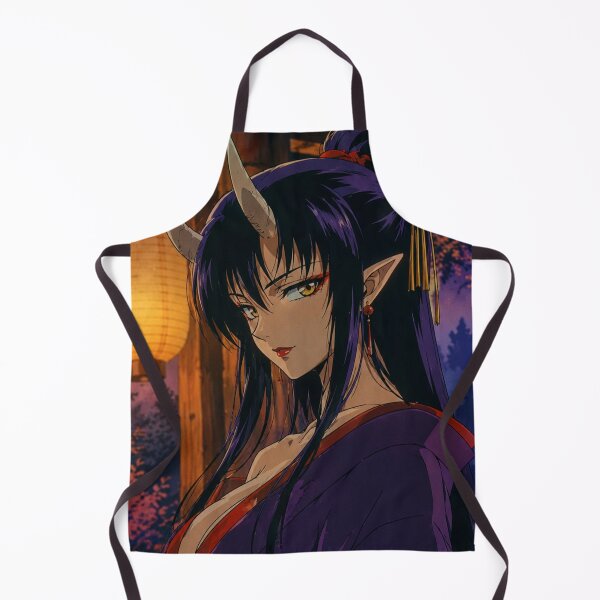 Item preview, 90s Anime Japanese Demon Girl Kimono designed and sold by bapupa.