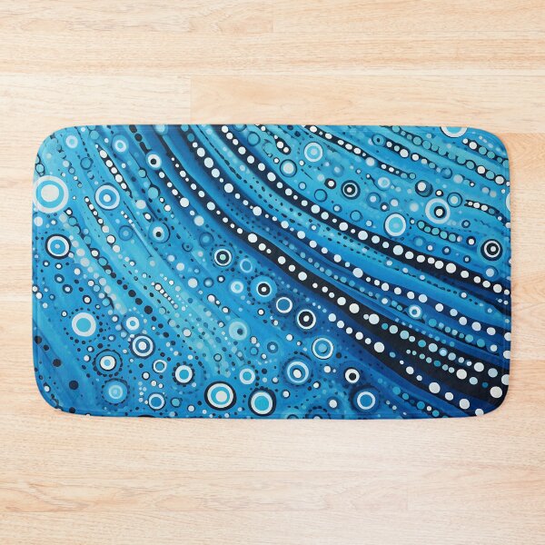 Item preview, Aboriginal Inspired Dot Art -  Ocean Bubble Streams designed and sold by GrinGalore.