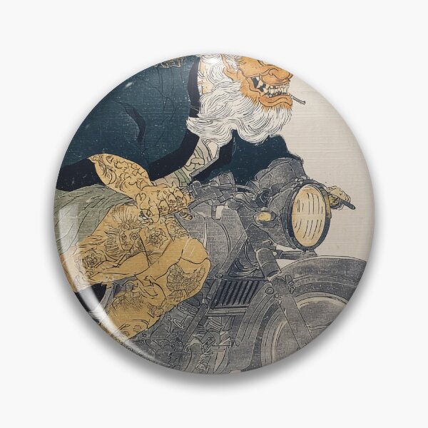 Item preview, Yokai Riding a Motorcycle designed and sold by lautir.