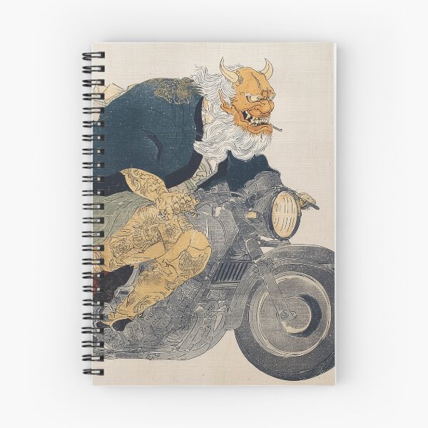 Item preview, Yokai Riding a Motorcycle designed and sold by lautir.