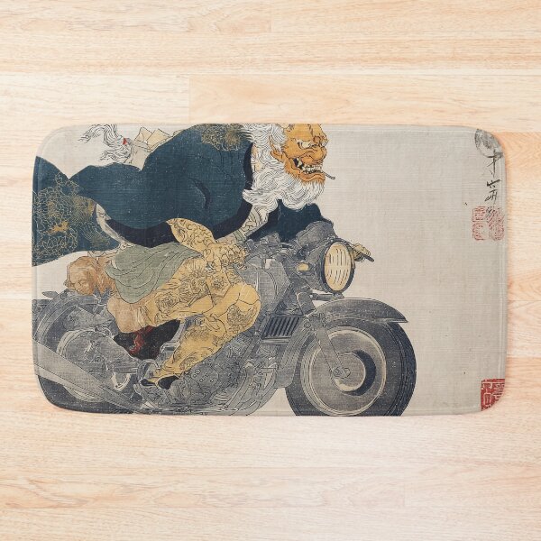 Item preview, Yokai Riding a Motorcycle designed and sold by lautir.
