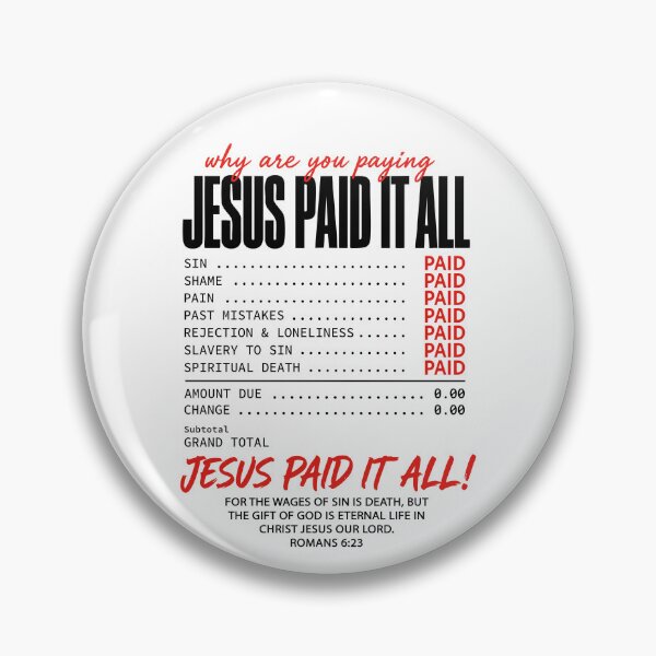 Item preview, Jesus Paid It All designed and sold by Necesario88.