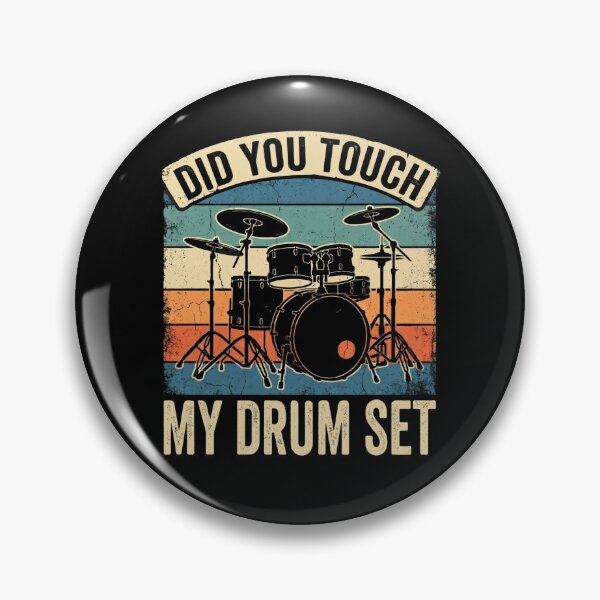 Item preview, Did You Touch My Drum Set designed and sold by dudelinart.
