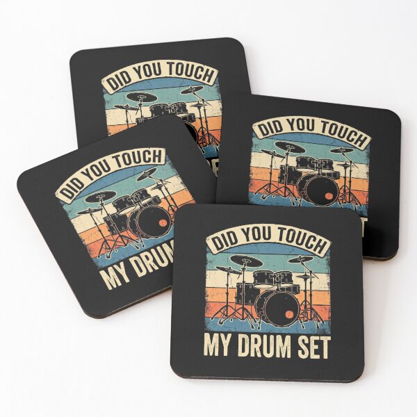 Item preview, Did You Touch My Drum Set designed and sold by dudelinart.