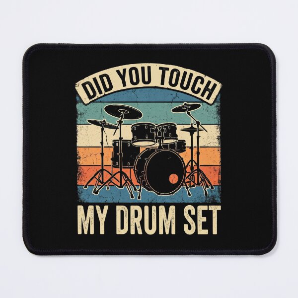 Item preview, Did You Touch My Drum Set designed and sold by dudelinart.