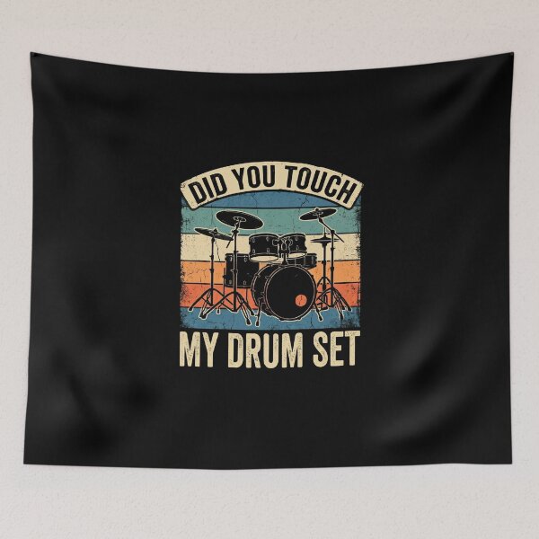 Item preview, Did You Touch My Drum Set designed and sold by dudelinart.