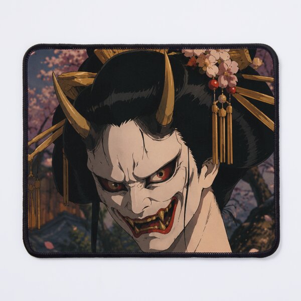 Item preview, Retro Anime Hannya Demon Girl Sunset designed and sold by bapupa.