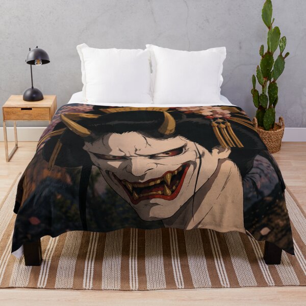 Item preview, Retro Anime Hannya Demon Girl Sunset designed and sold by bapupa.