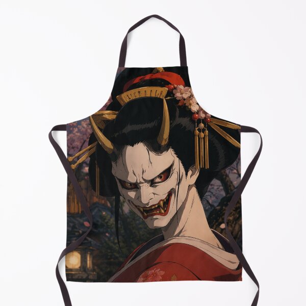 Item preview, Retro Anime Hannya Demon Girl Sunset designed and sold by bapupa.