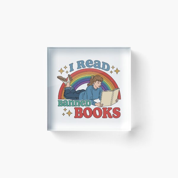 Artikelvorschau, Ich lese verbotene Bücher entworfen und verkauft von abstractsmile.