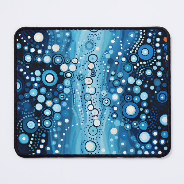 Item preview, Aboriginal Inspired Dot Art - Ocean Bubble Flow designed and sold by GrinGalore.