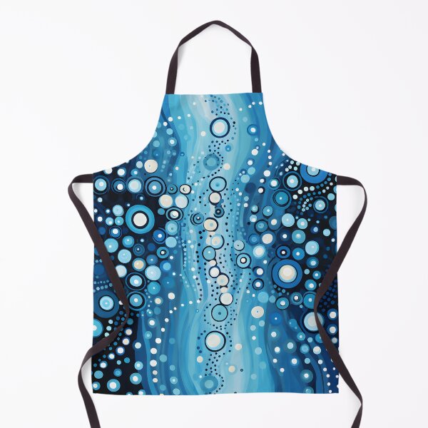 Item preview, Aboriginal Inspired Dot Art - Ocean Bubble Flow designed and sold by GrinGalore.