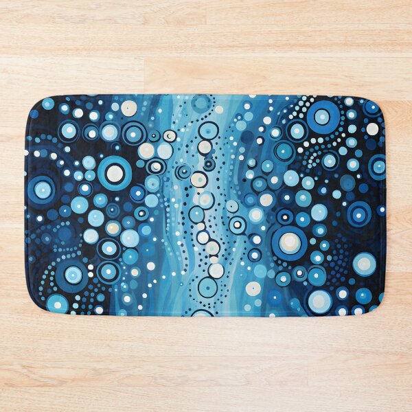 Item preview, Aboriginal Inspired Dot Art - Ocean Bubble Flow designed and sold by GrinGalore.