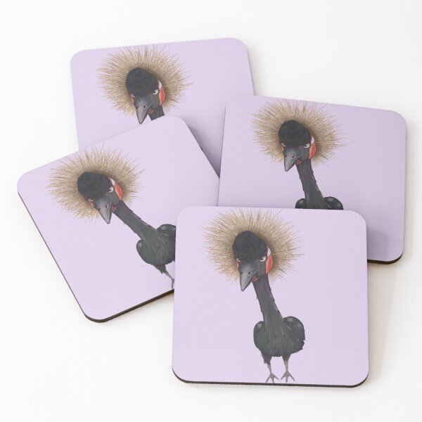 Item preview, Crowned Crane Art designed and sold by pealypi.