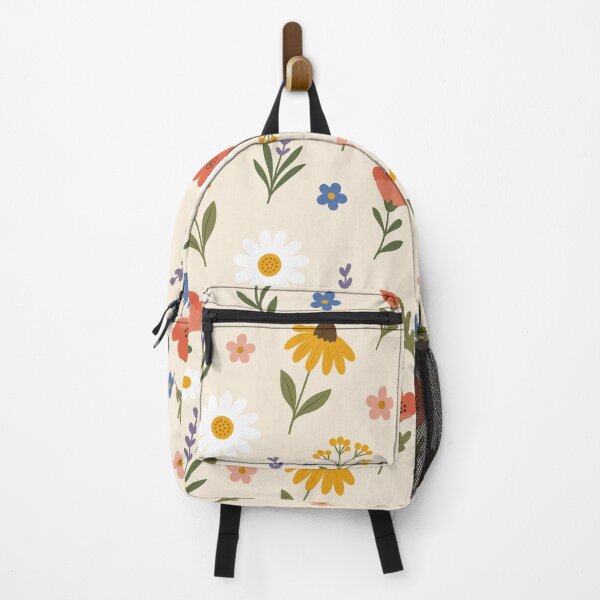 Item preview, Cute Flat Wildflower Seamless Pattern Colorful Botanical Vector Graphic designed and sold by DiNata.