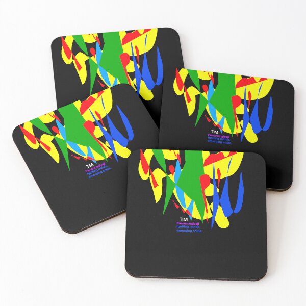 Item preview, ​Abstract Geometric Neon Shapes Modern Art designed and sold by Pawar1999.