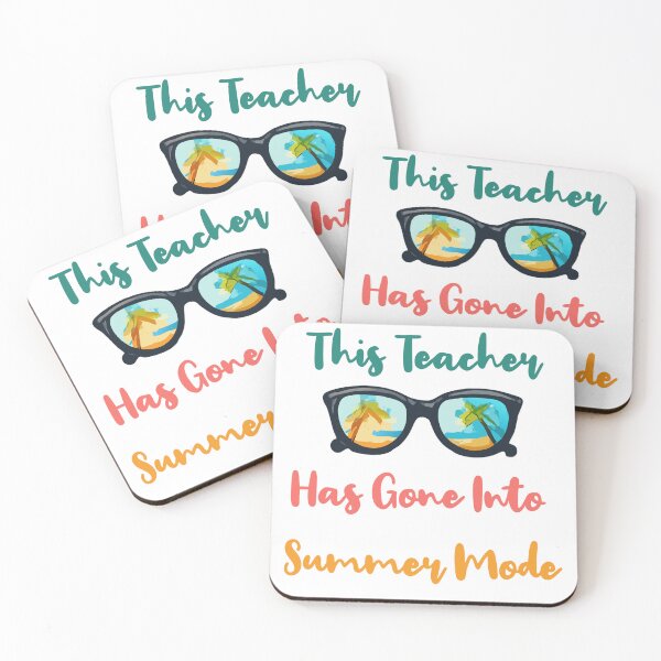 Item preview,  This Teacher Has Gone Into Summer Mode | Funny Teacher Vacation Design designed and sold by GaMaDesing.
