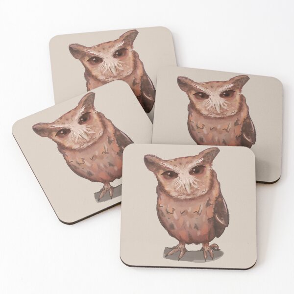 Item preview, Scops Owl Art designed and sold by pealypi.