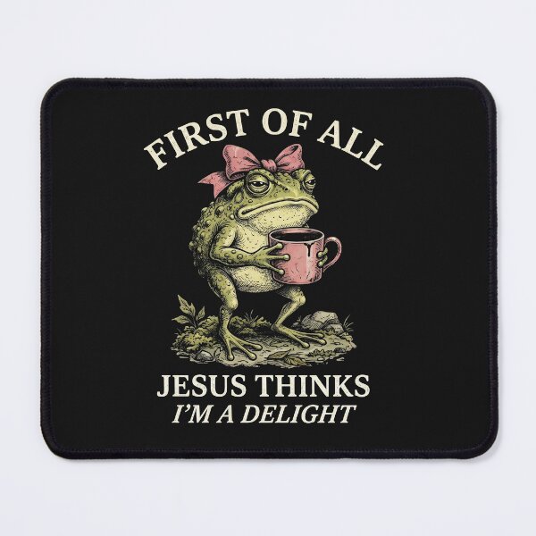 Item preview, Funny Frog Faith Aesthetic Cottagecore Delight designed and sold by AdyKurniawan.