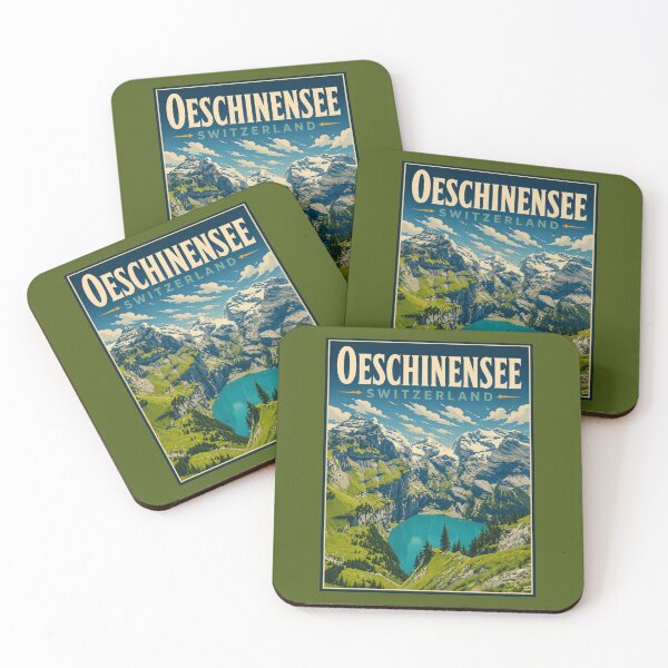 Item preview, Oeschinensee - Switzerland designed and sold by GoodOldVintage.