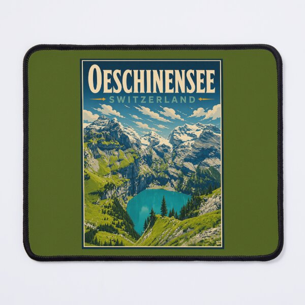 Item preview, Oeschinensee - Switzerland designed and sold by GoodOldVintage.