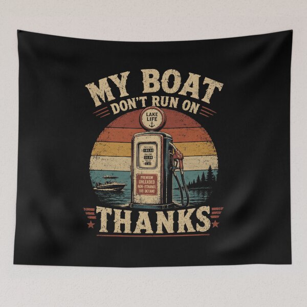Item preview, My Boat Doesn't Run On Thanks designed and sold by zoes-ink.