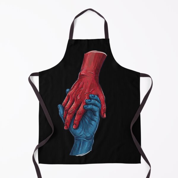 Item preview, Intertwined Red and Blue Hands - Pop Art Vector Illustration / Intertwined Hands in Contrasting Red and Blue - Vector Line Art designed and sold by Pedrojezu.