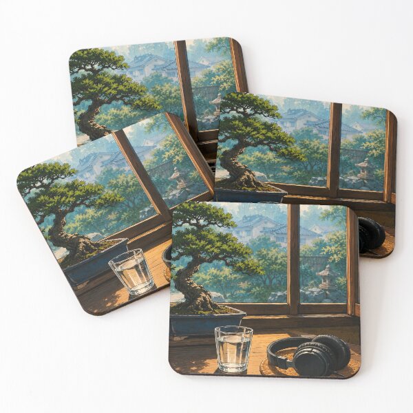Item preview, Bonsai Desk Mist - Chill Lofi Aesthetic designed and sold by bapupa.