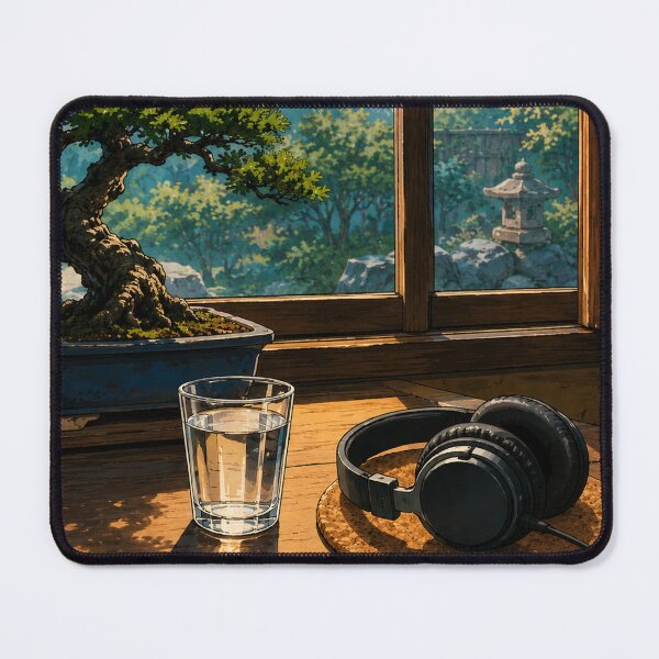 Item preview, Bonsai Desk Mist - Chill Lofi Aesthetic designed and sold by bapupa.