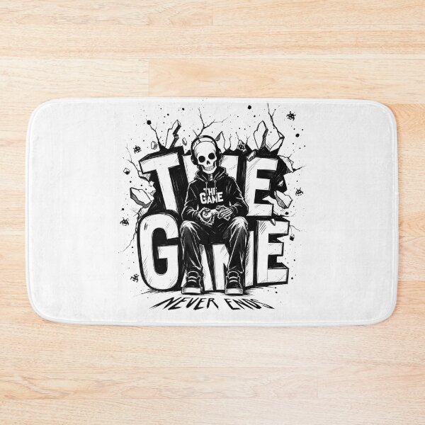Item preview, Copy of Copy of The Game Never ends, Funny gaming quotes designed and sold by Jesus Alberto Padrón.