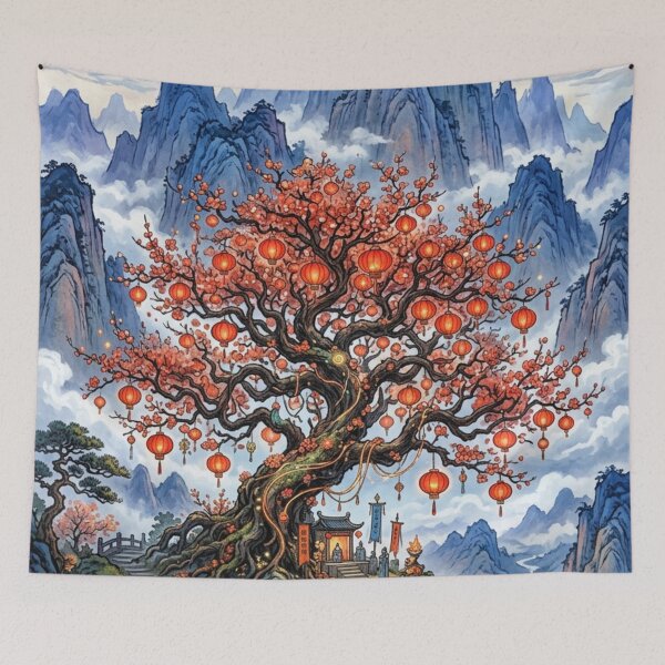 Item preview, A fairytale world in the Asian mountains designed and sold by Sigtrix.