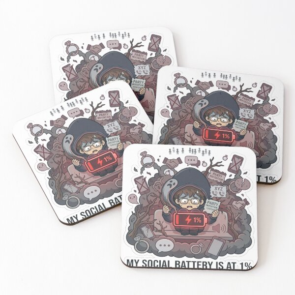 Item preview, social life designed and sold by IntrovertEngineer11.