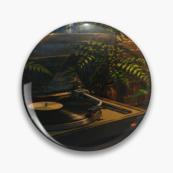 Item preview, Vinyl Rain Echo - Chill Lofi Aesthetic Art designed and sold by bapupa.