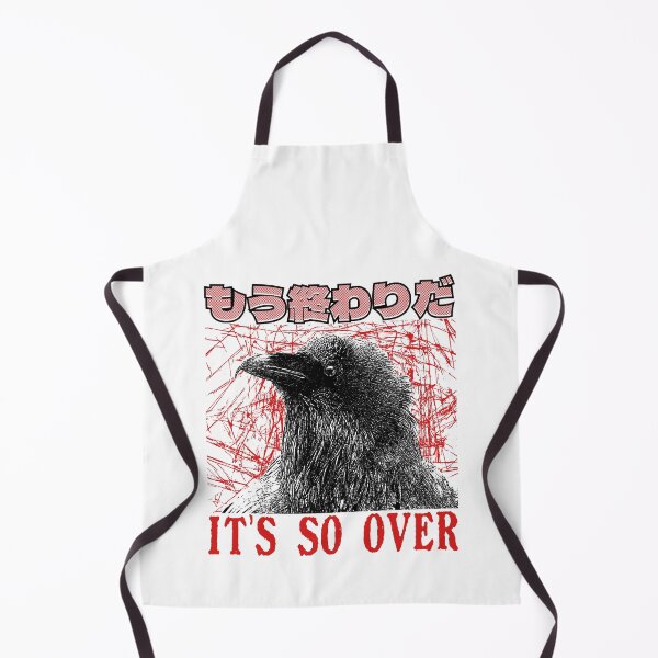 Item preview, It's So Over Crow designed and sold by VintageMedatsu.
