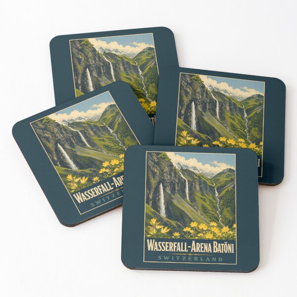 Item preview, Wasserfall Arena Batöni - Switzerland designed and sold by GoodOldVintage.