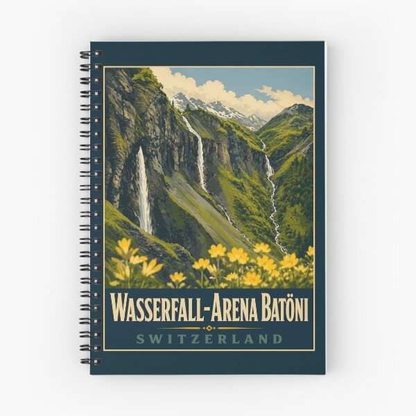 Item preview, Wasserfall Arena Batöni - Switzerland designed and sold by GoodOldVintage.